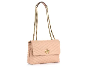 Sac à bandoulière Kira M en cuir poudré